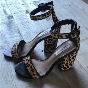 Steve Madden ankle strap heels